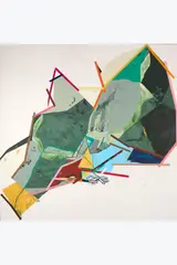 Ravine by Hervé Télémaque, 1995, Acrylique sur toile, sold Sep 2026