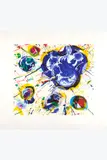 Sans titre I, Rome 1987 by Sam Francis, Aquatinte et sérigraphie sur papier, sold Sep 2026