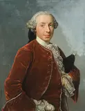 Portrait von Beat Rudolf Fischer, von Reichenbach, 1763 by Johann Nikolaus Grooth, oil on canvas, sold Mar 2016