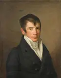 Portrait von Hans Heinrich Gysi-Locher, um 1814 by Felix Maria Diogg, oil on canvas, sold Mar 2016