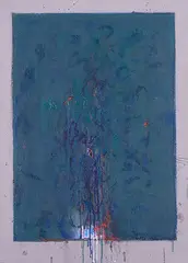 Flächenraumstörung perles by Bernd Berner, 1996, oil on canvas, sold Dec 2015