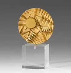 Scheibe by Arnaldo Pomodoro, bronze, offered Dec 2015