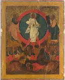Russisch, 19.Jh by Verklärung Christi auf dem Berg Tabor, tempera, offered Dec 2015