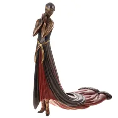 Untitled by Erté, bronze figure, sold Dec 2024