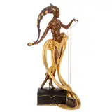 Untitled by Erté, bronze figure, sold Dec 2024