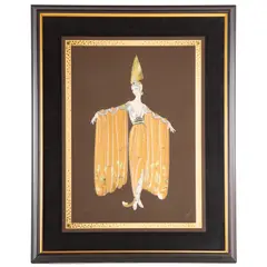 Untitled by Romaine de Tirtoff, 1989, serigraph, sold Dec 2024