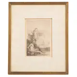 Untitled by Rembrandt Harmensz van Rijn, Etching on paper, sold Dec 2024