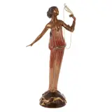 Untitled by Erté, bronze figure, sold Dec 2024