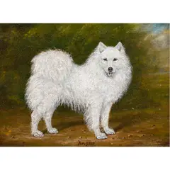 Angus by Fred Thurlby, 1937, oil on canvas, sold Jan 2024