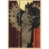 Untitled by Hodaka Yoshida, 1954, woodcut in colors, sold Jan 2024