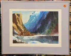Untitled by Walter Graham, Watercolor Framed 16''x20'', sold Mar 2025