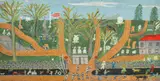 Memorial Day by Victor J. Charland, Acrylic on Panel, sold Apr 2025