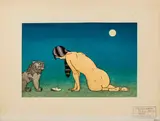 Untitled by Tsukasa Yoshida, Woodblock Print in Colors, sold Apr 2025