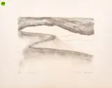 Sinori Hills by Rony Rehav, 1976, Lithograph on Paper, sold Apr 2025