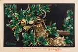 Belier-Feuillage" [Ram-Foliage] by Jean Lurçat, 1950s, Lithograph in Colors, sold Apr 2025