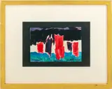 Abstract Composition by Willard MacGregor, 1987, Watercolor on Paper, sold Apr 2025