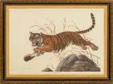 Bengal Tiger by John Ruthven, Lithograph in Colors, sold Apr 2025