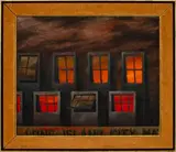 Long Island City by Charles Blum, Oil on Masonite, sold Apr 2025