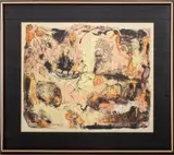 Eng Sind die Schiffe" [Narrow are the Ships] by Sabine Franeck-Koch, Lithograph in Colors, sold Apr 2025