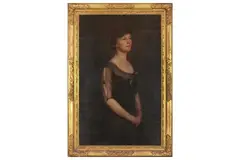 Untitled by John Gray, oil on canvas, offered Jun 2022