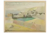 Untitled by Ann Ryves, oil on board, offered Jun 2022