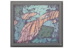 Untitled by Leon Vreme, 2012, oil on board, offered Jun 2022