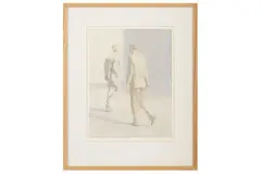 Untitled by Elinore Schnurr, watercolour, offered Jun 2022
