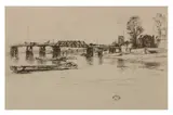 Untitled by James Abbott McNeill Whistler, etching and drypoint, offered Jun 2022
