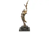 A limited edition bronze sculture, 1977 'thresher sharks' by John Mulvey, BRONZE, offered Jun 2022