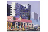 Untitled by Mike Mmutle, oil on canvas, offered Jun 2022