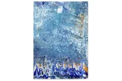 Untitled by Ola Rutter, acrylic on canvas, offered Jun 2022