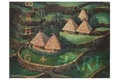 Untitled by Arman de Leon, oil on canvas, offered Jun 2022
