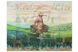 Untitled by Arman de Leon, oil on canvas, offered Jun 2022