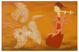 Untitled by Huy Quang Tran, oil on board, offered Jun 2022