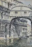 The Ducal Palace by Jules Lessore, Watercolour, a pair Both signed lower right Each, offered Jul 2019