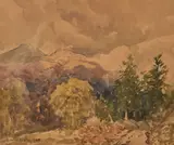 Autumn - Drws-y-nant by John Keely, Watercolour, offered Jul 2019
