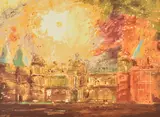 Waddesdon Manor by John Piper, Screenprint in colours, offered Jul 2019