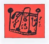 Free Wheeler by Alan Davie, Screenprint in colours, offered Jul 2019