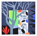Dark Garden by Bruce McLean, Screenprint in colours, offered Jul 2019