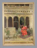 Chiostro di S by Achille Buzzi, Oil on canvas, sold Jul 2019