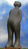 The Large Visitor Bronze by Guido Deleu, Bronze, sold Jul 2019