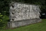 A three-sided sculptural wall by Alfred Horace Gerry Gerrard, sculpture, offered Jul 2019