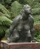 Malvinia, which depicts a sitter of African descent by Jacob Epstein, Patinated bronze, signed, sold Jul 2019