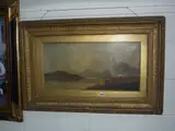 oil on canvas, 'Lyn Clwyd North Wales', signed and dated bottom right by Charles Leslie, oil on canvas, sold Feb 2016