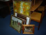 to include landscape oil on canvas, signed Mitchell, sporting interest etc by Pictures And Prints, oil on canvas, sold Feb 2016