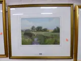 A stream running through the country, watercolour, signed lower by Henry J Lyon, watercolour, sold Jan 2016