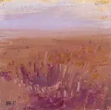 Jangye-Ryn Cove II by Judy Buxton, oil on canvas, sold Dec 2015