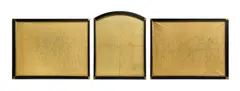 Study for the Games (Triptych) by James Stroudley, graphite on paper, sold Jan 2022
