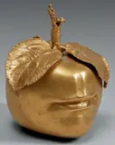 Pomme bouche by Claude Lalanne, 1975, Épreuve en bronze doré, sold Jun 2014
