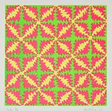 Lola by Jacques Hurtubise, 1967, serigraph on paper, sold Oct 2020